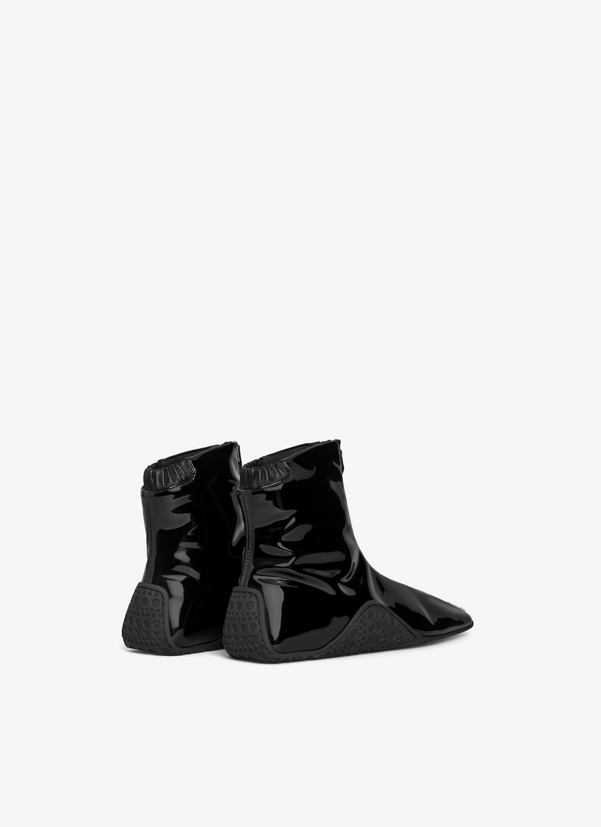 LA SNEAKER IN STRETCH PATENT FABRIC ALAÏA BLACK LA SNEAKER IN STRETCH PATENT FABRIC